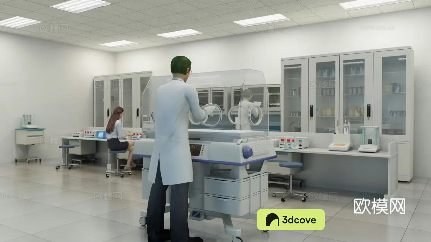Modern scientific research laboratory