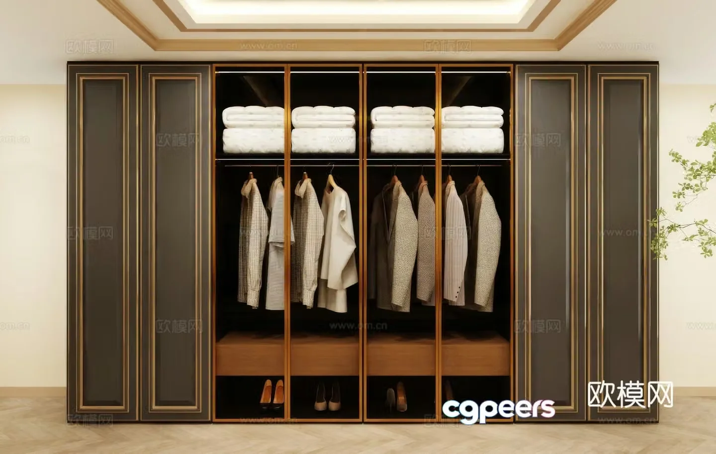 Wardrobe design Wardrobe renderings Wardrobe wardrobe design Wardrobe cabinet 3d model