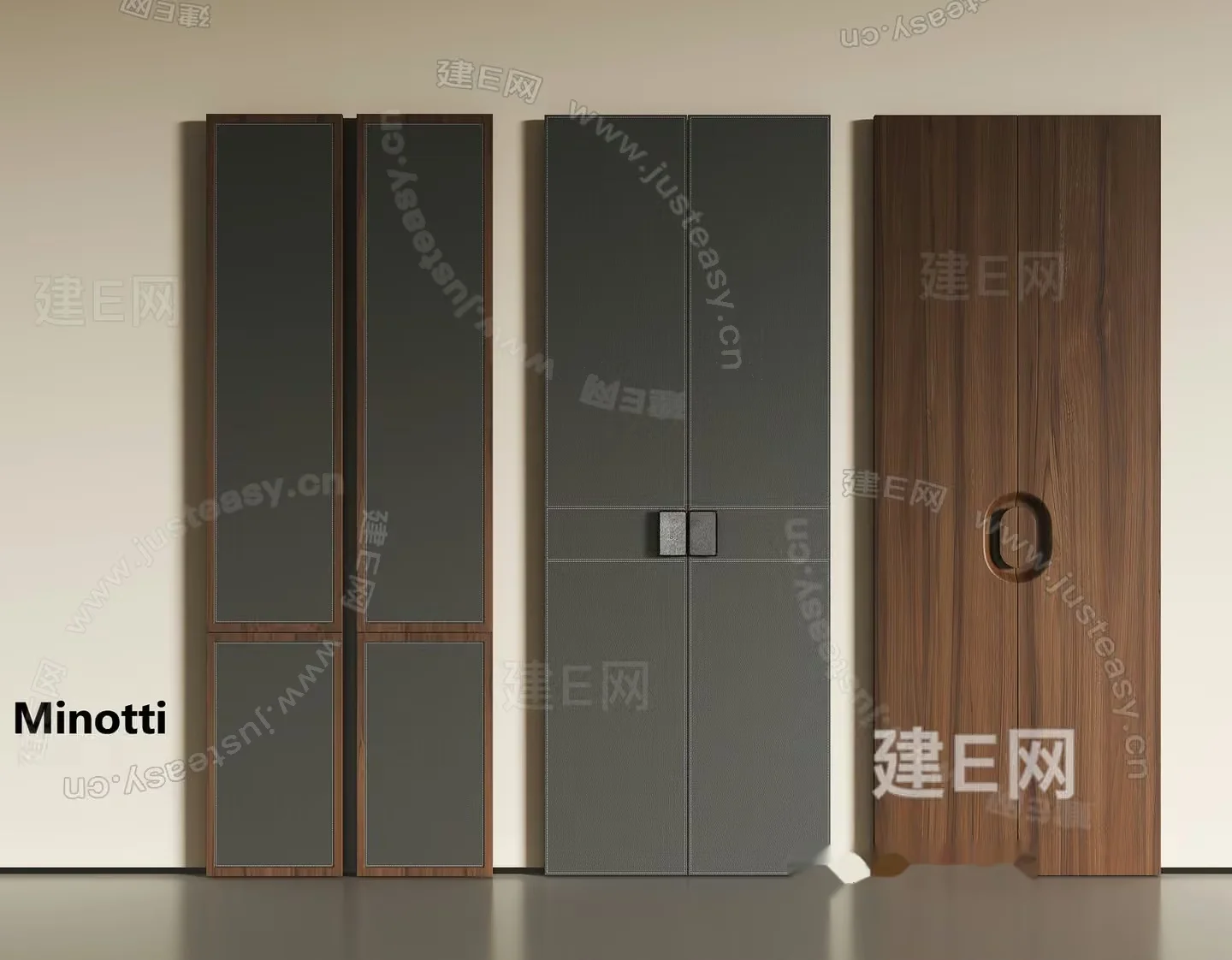 Modern Door Design 3D Model – 21016 – VRAY Render