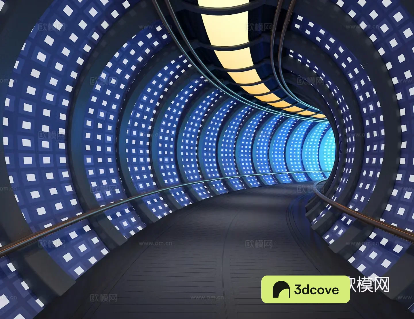 science fiction corridor