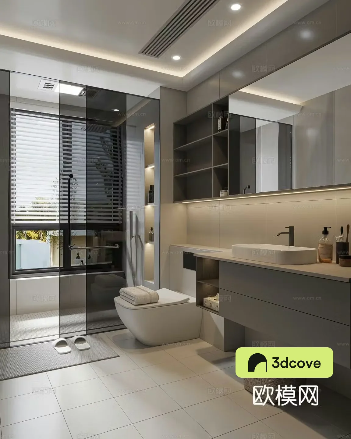 Modern bathroom