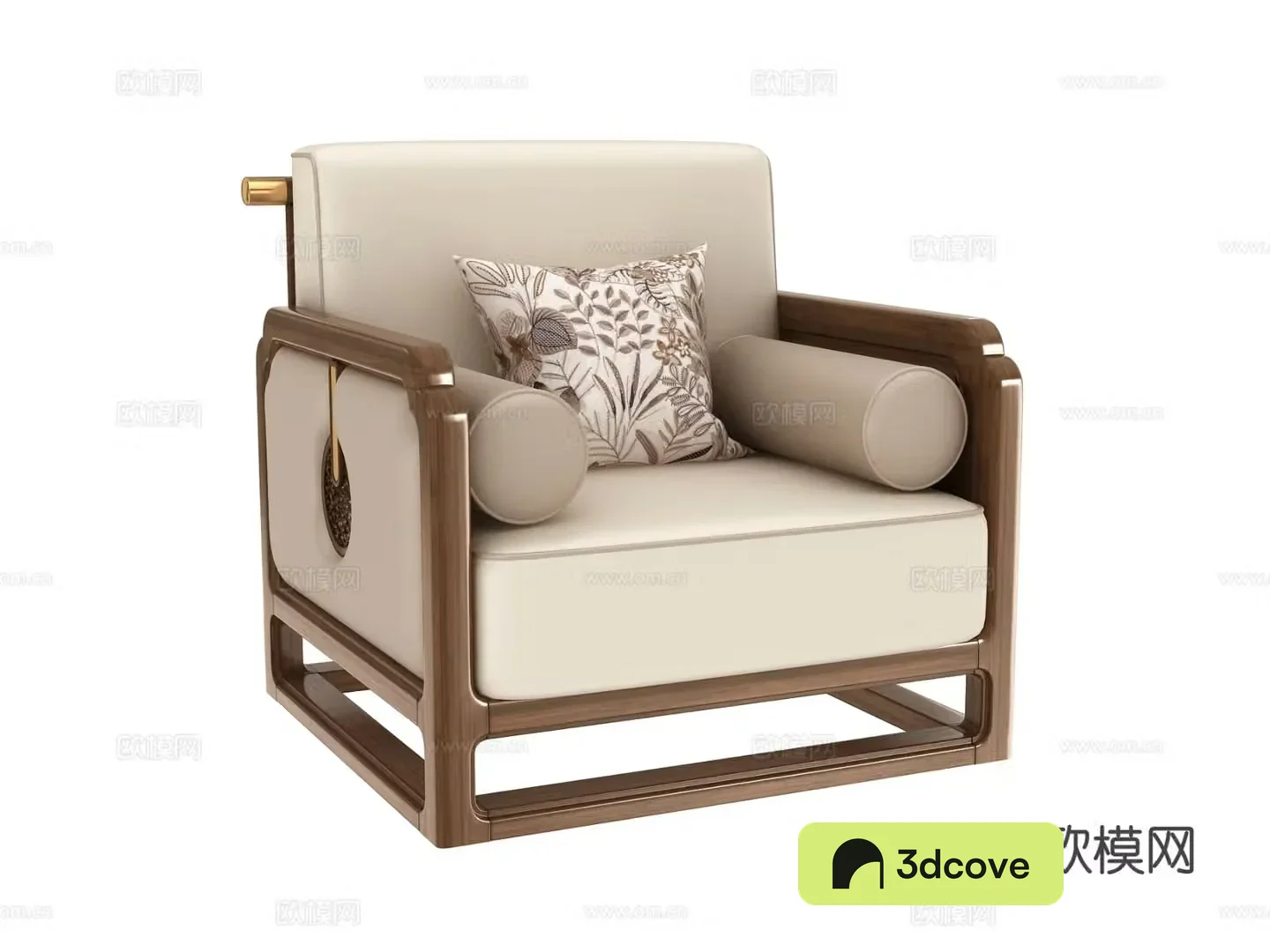 New Chinese style sofa chair leisure chair