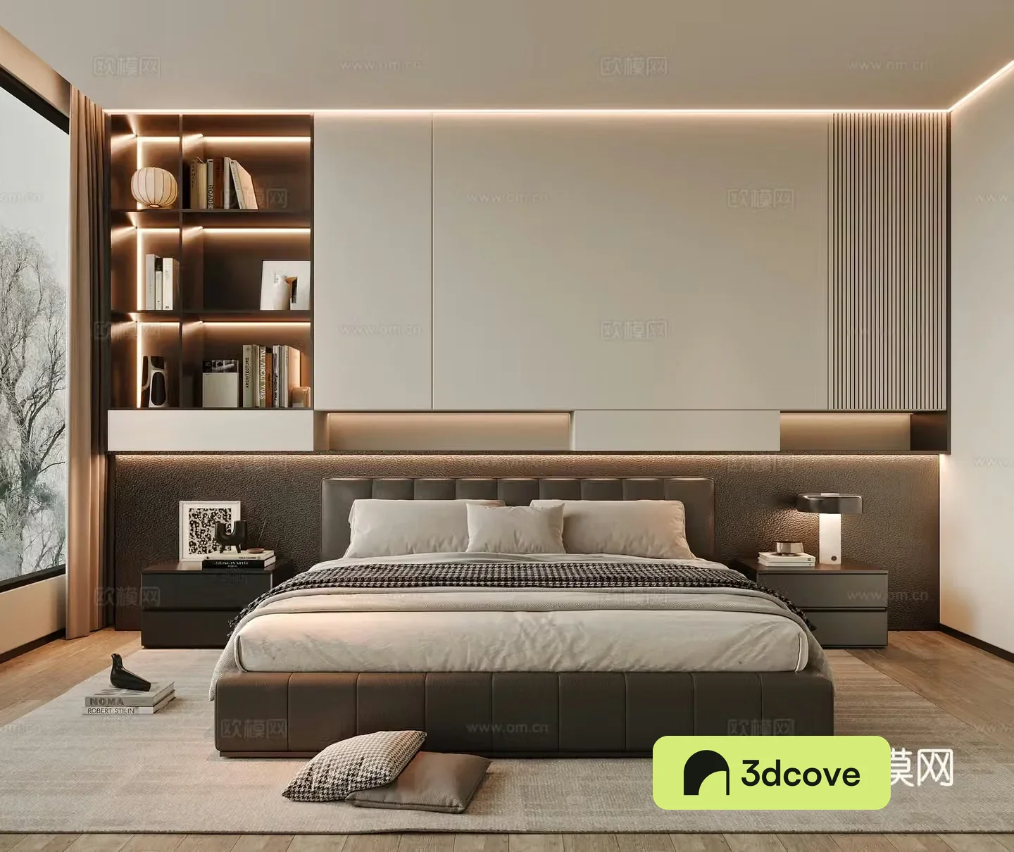 Modern bedroom
