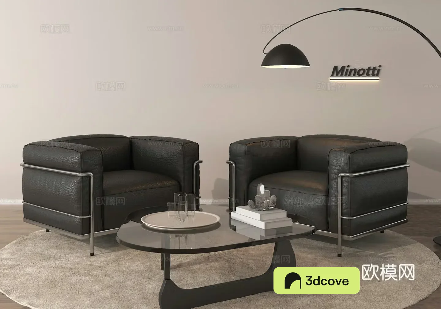 Modern single sofa leisure sofa