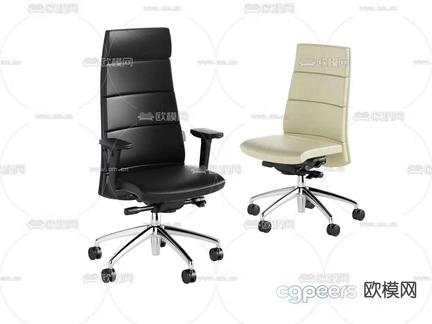 Office chair executive chair boss chair 3d model