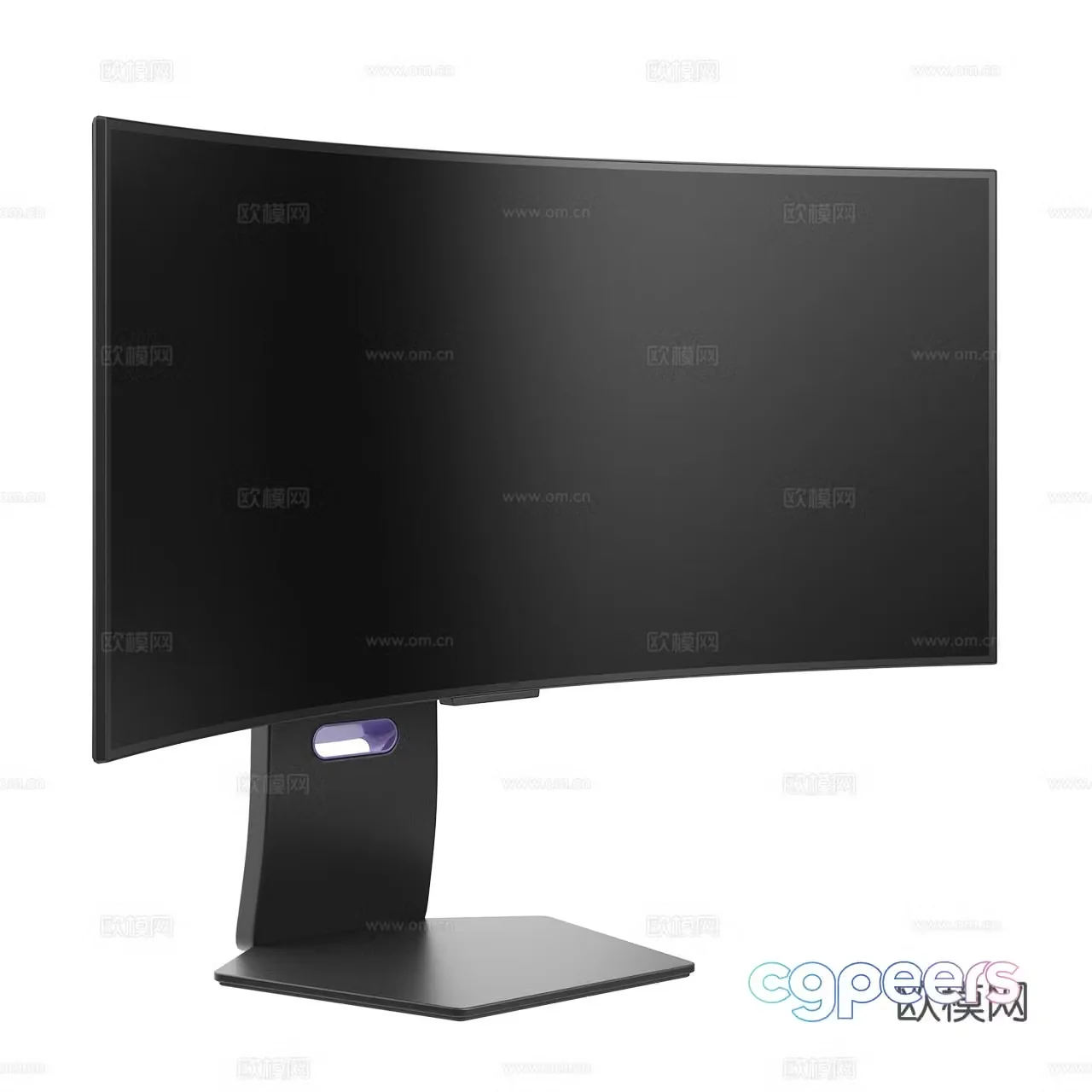 LG Monitor Gaming Monitor Display Curved Screen 3D Model
