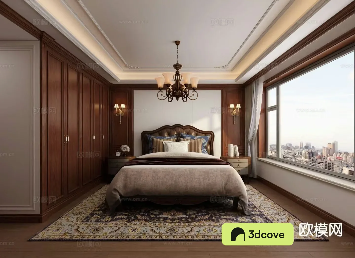 American style bedroom master bedroom