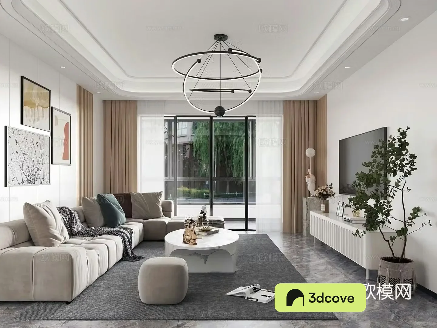 Modern living room