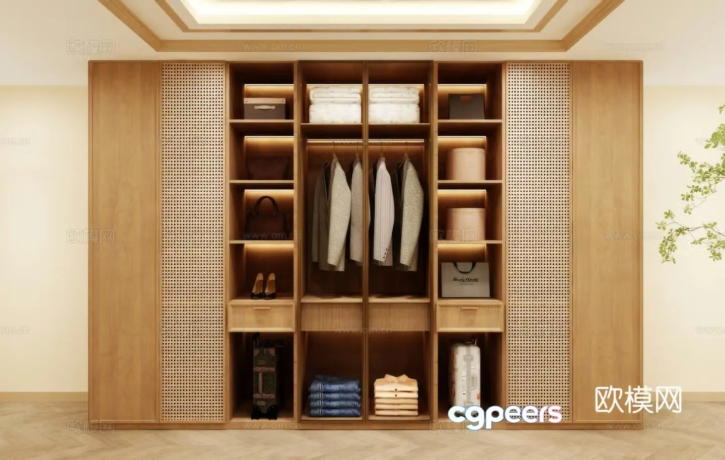 Wardrobe design Wardrobe renderings Wardrobe wardrobe design Wardrobe cabinet 3d model