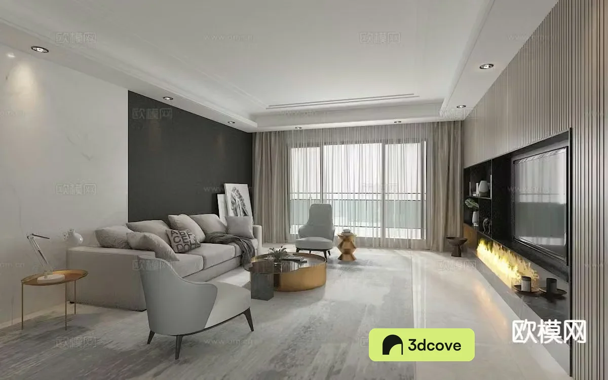 Modern living room