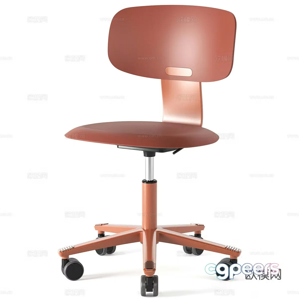Modern swivel chair staff chair office chair 3d model