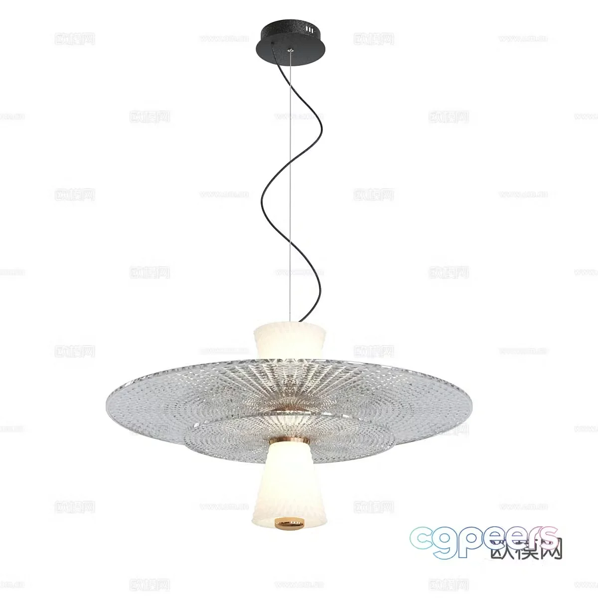 Modern simple light luxury chandeliers chandeliers simple chandeliers dining chandeliers living room chandeliers lamp 3d model