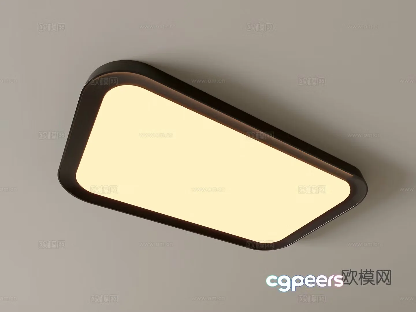 Modern ceiling lamp Geometric ceiling lamp Bedroom lamp Artistic shaped lamp Fashion living room lamp 3D model