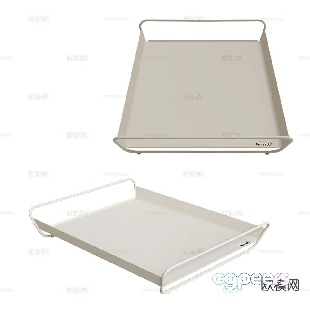 Fermob tray decoration decoration 3d model