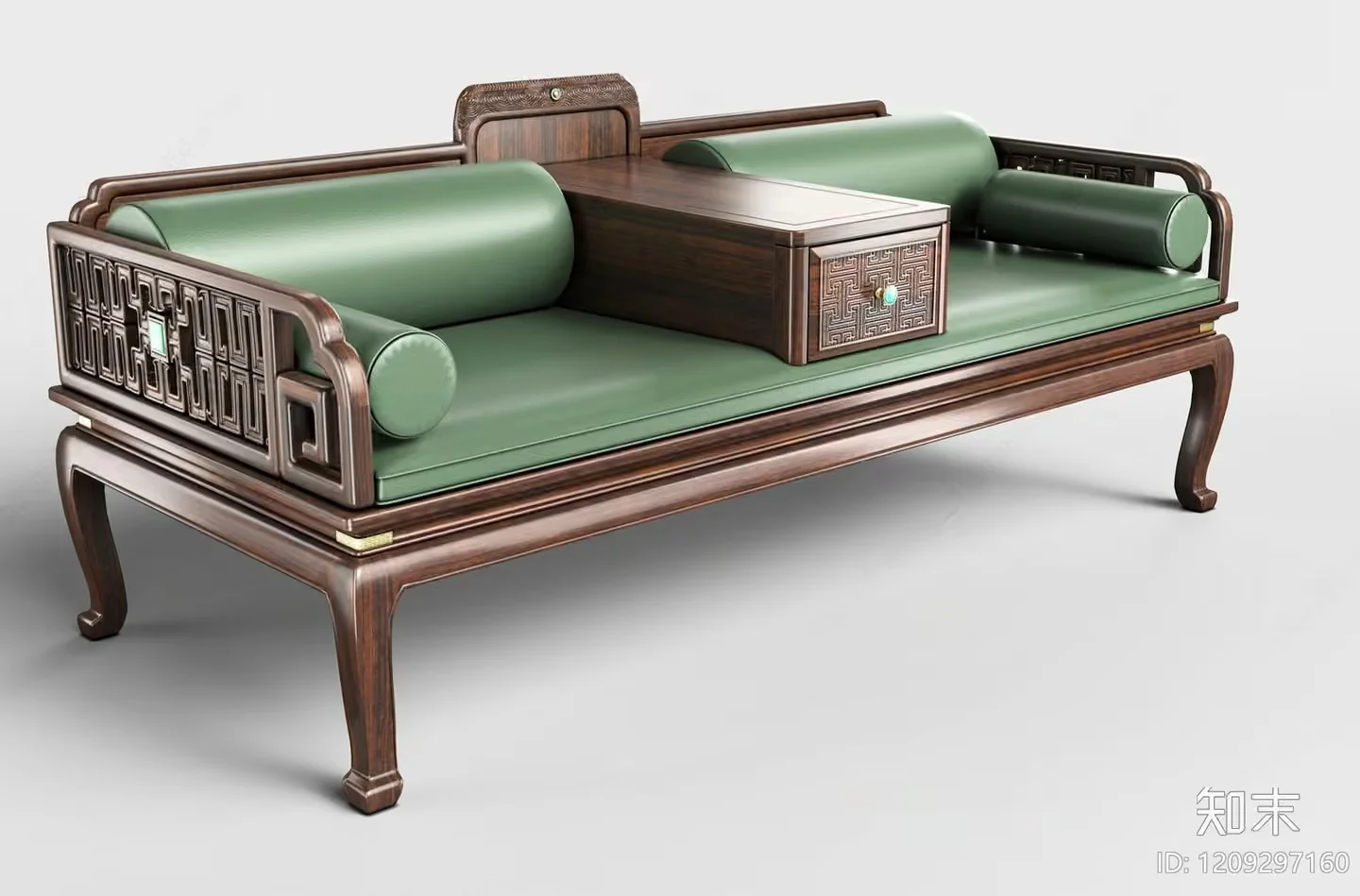Traditional Chinese Sofa 3D Model – 16065 – VRAY Render
