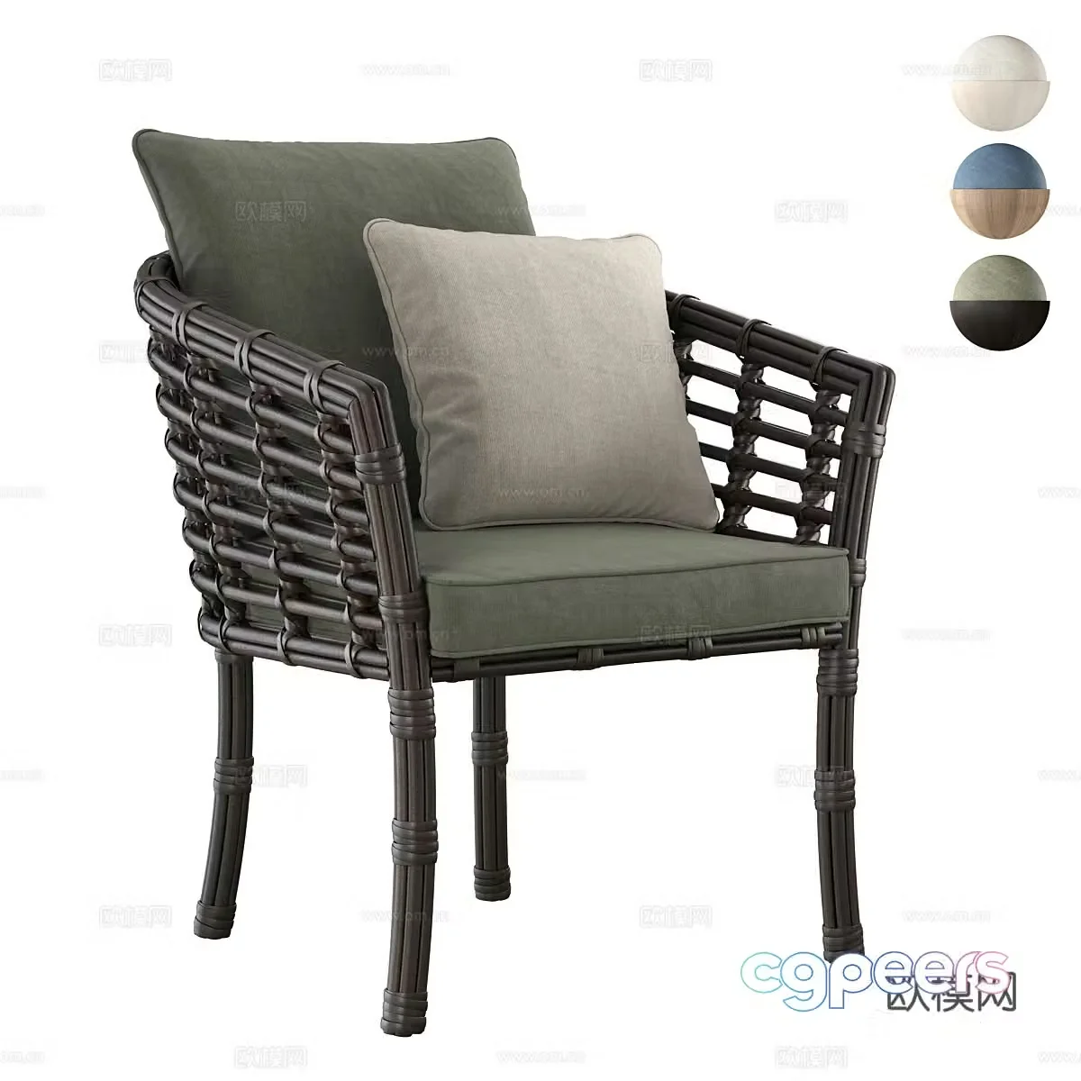 Dining chair 3d model