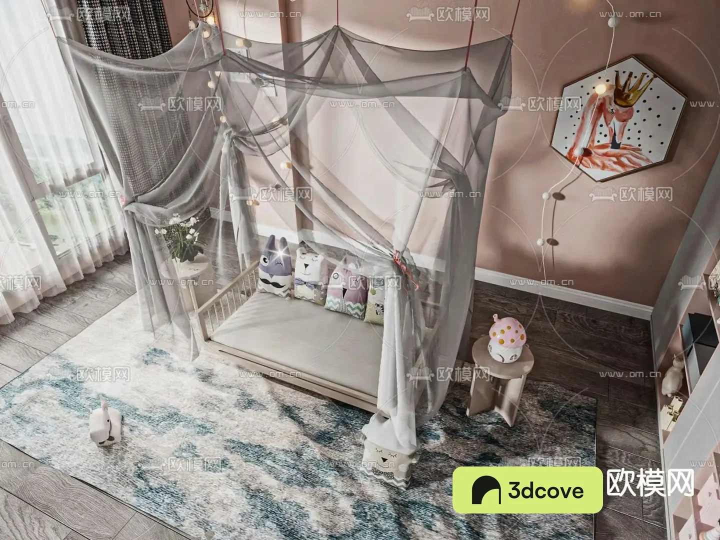 Modern children’s bed