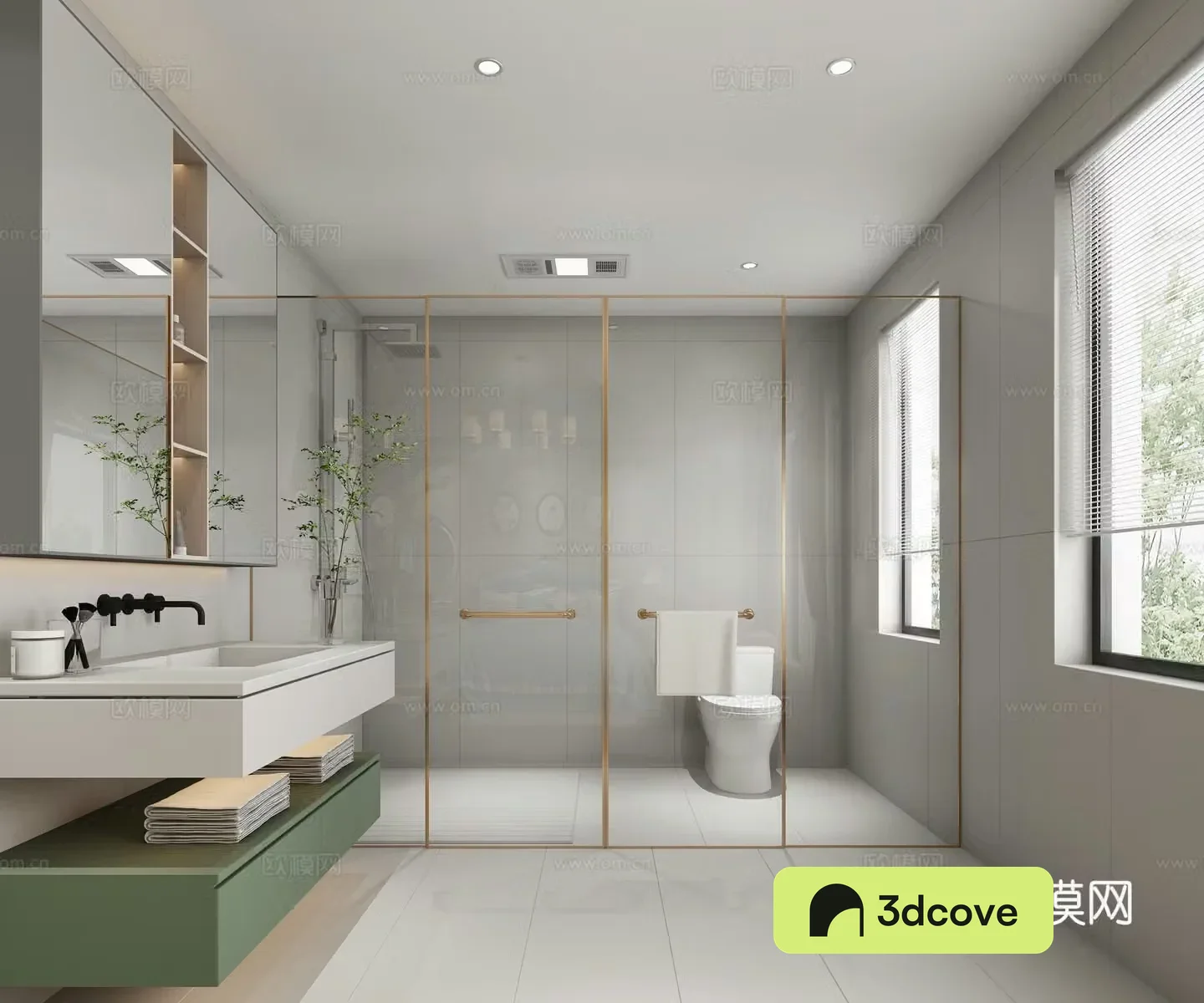 Modern bathroom