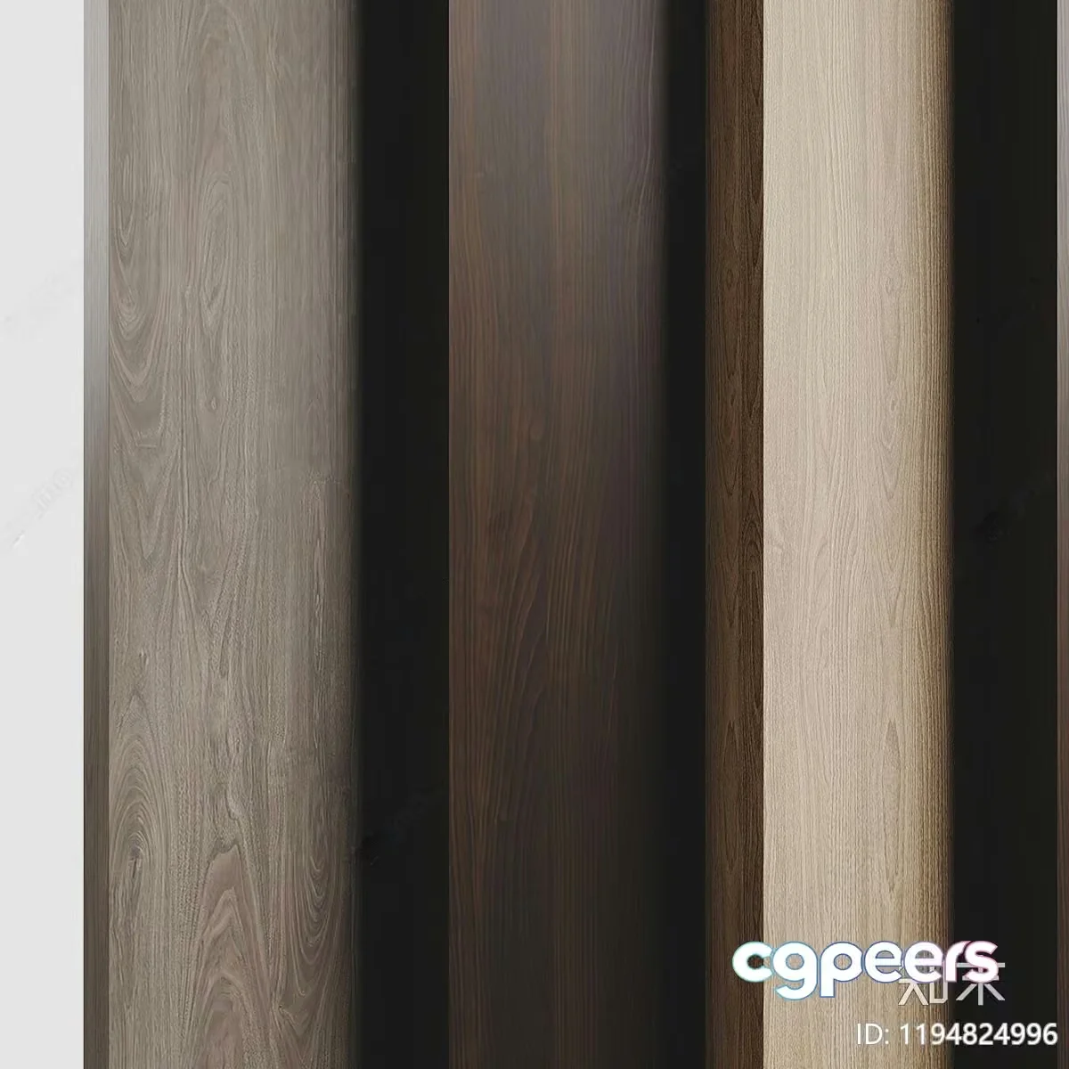 Wooden Wall Paneling 3D Model – 14523 – CORONA Render