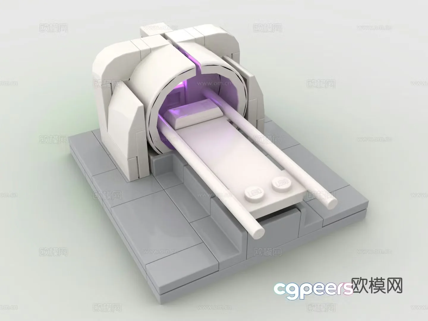 LEGO LEGO Toys Building Blocks Medical Equipment CT3d Model