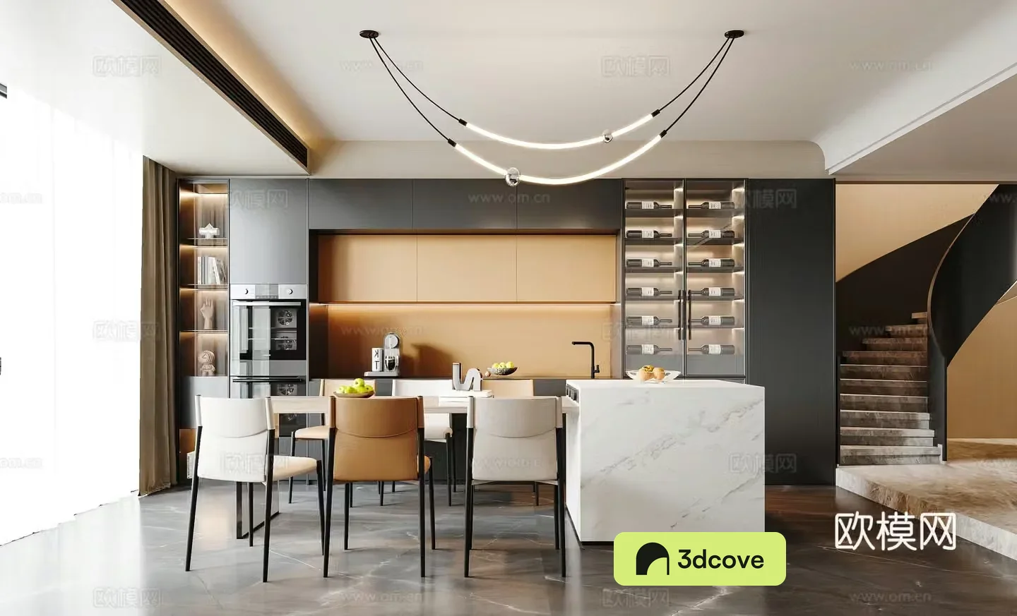 Modern restaurant
