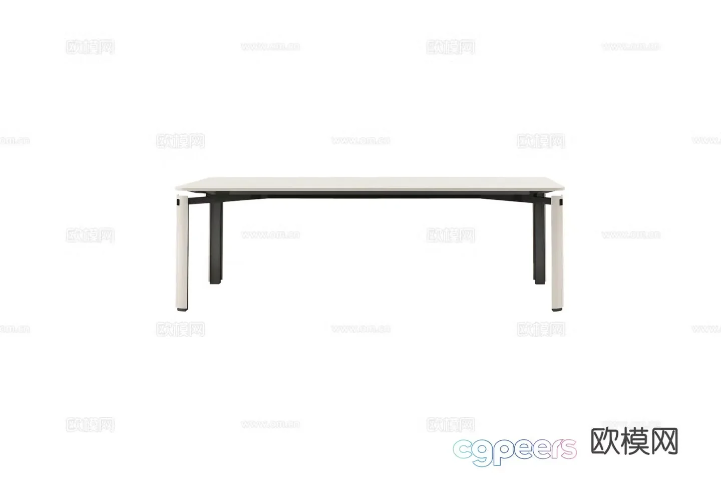 TURRI ZENIT Dining Table 3D Model