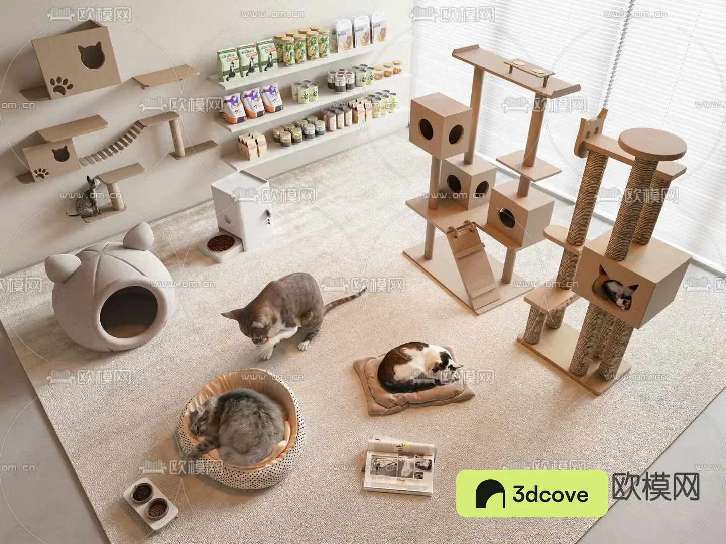 Pet supplies cat crawler cat nest cat food