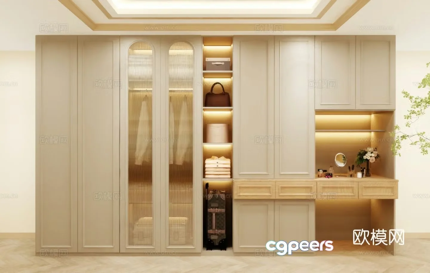 Wardrobe design Wardrobe renderings Wardrobe wardrobe design Wardrobe cabinet 3d model