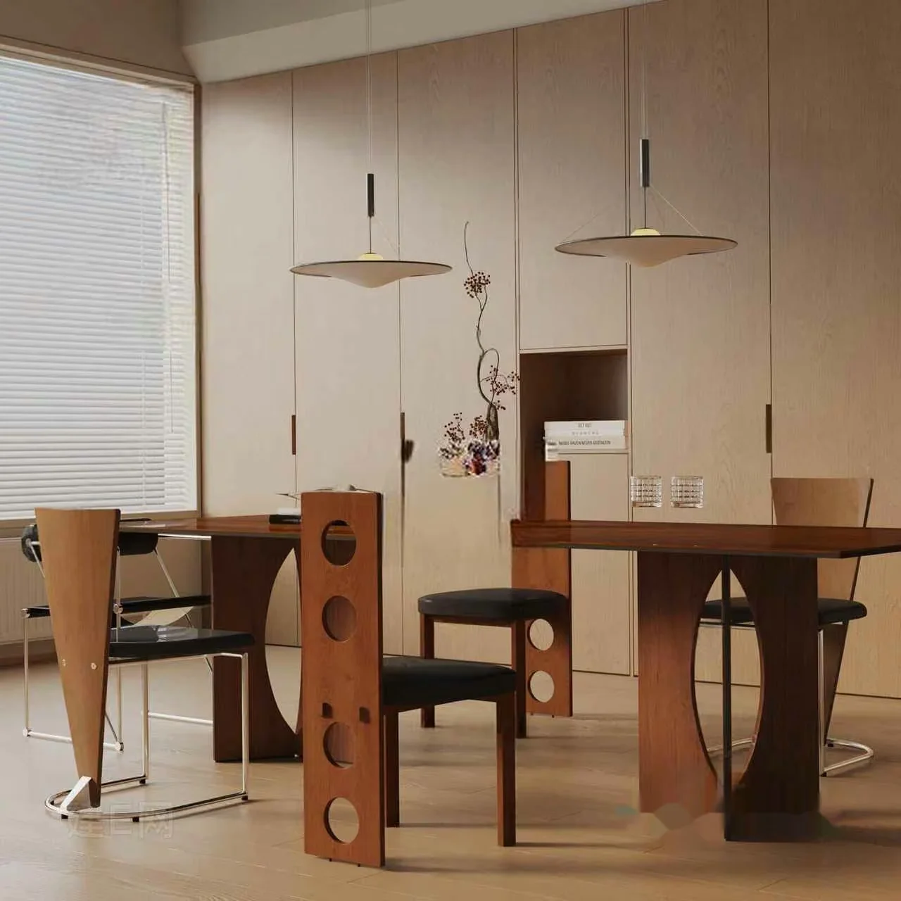 Modern Dining Room 3D Model – 9755 – VRAY Render