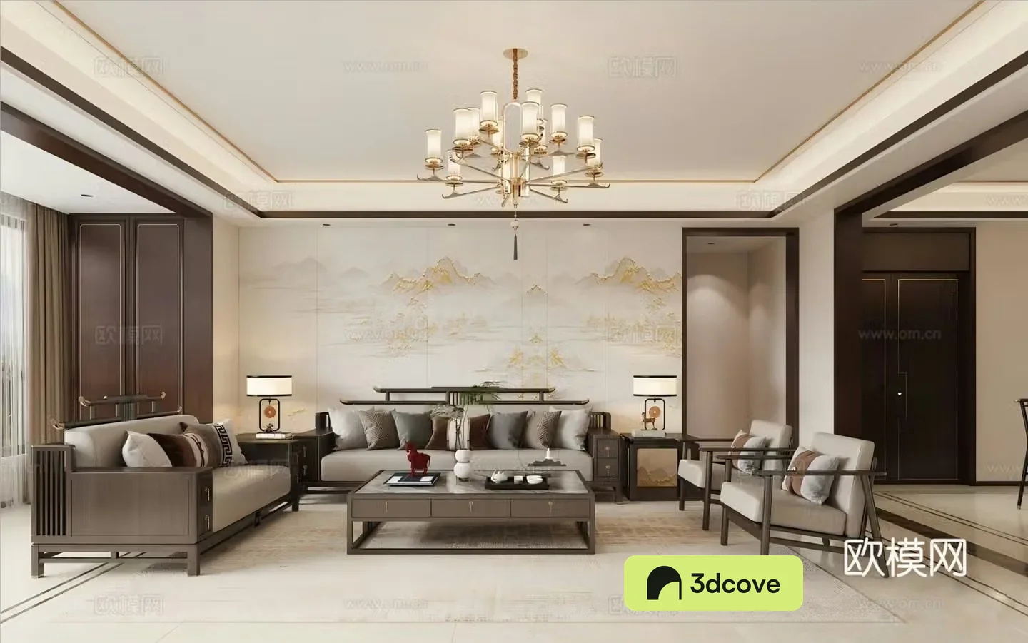 New Chinese living room