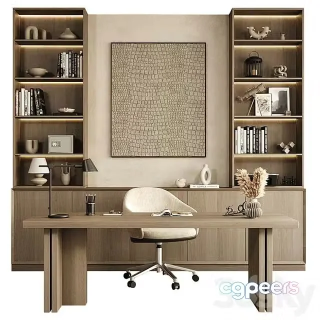 3ds Max Free – Boss desk 006