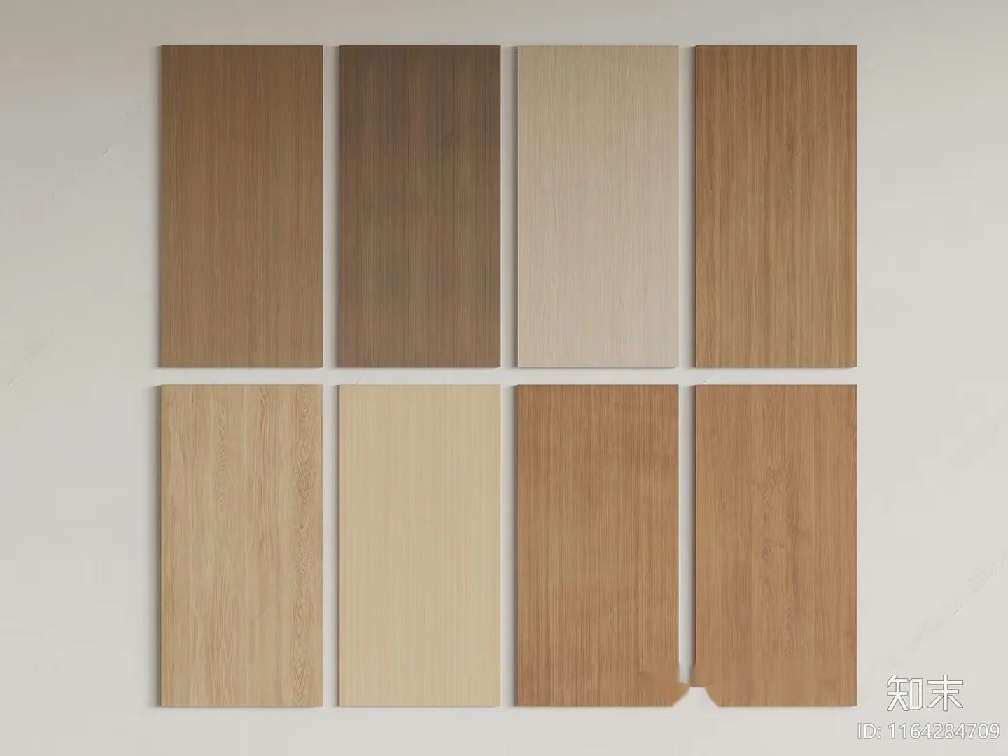 Wooden Paneling 3D Model – 13637 – VRAY Render