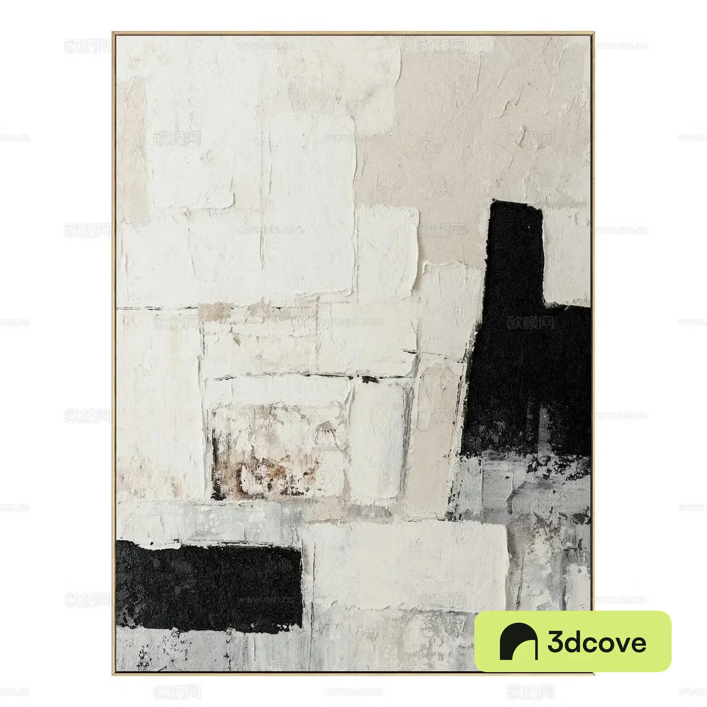 Modern hanging painting