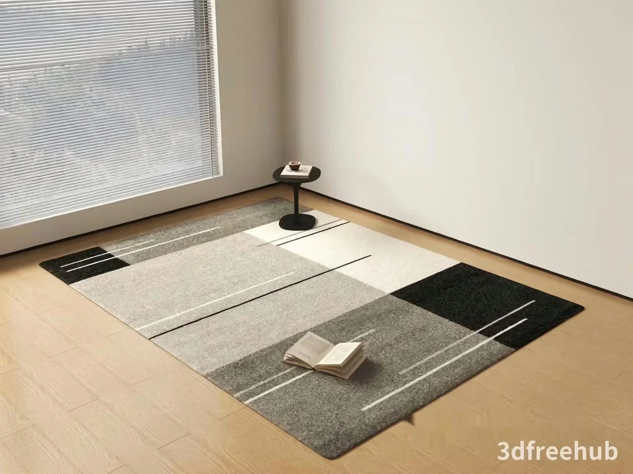 Modern Living Room 3D Model – 21616 – VRAY Render