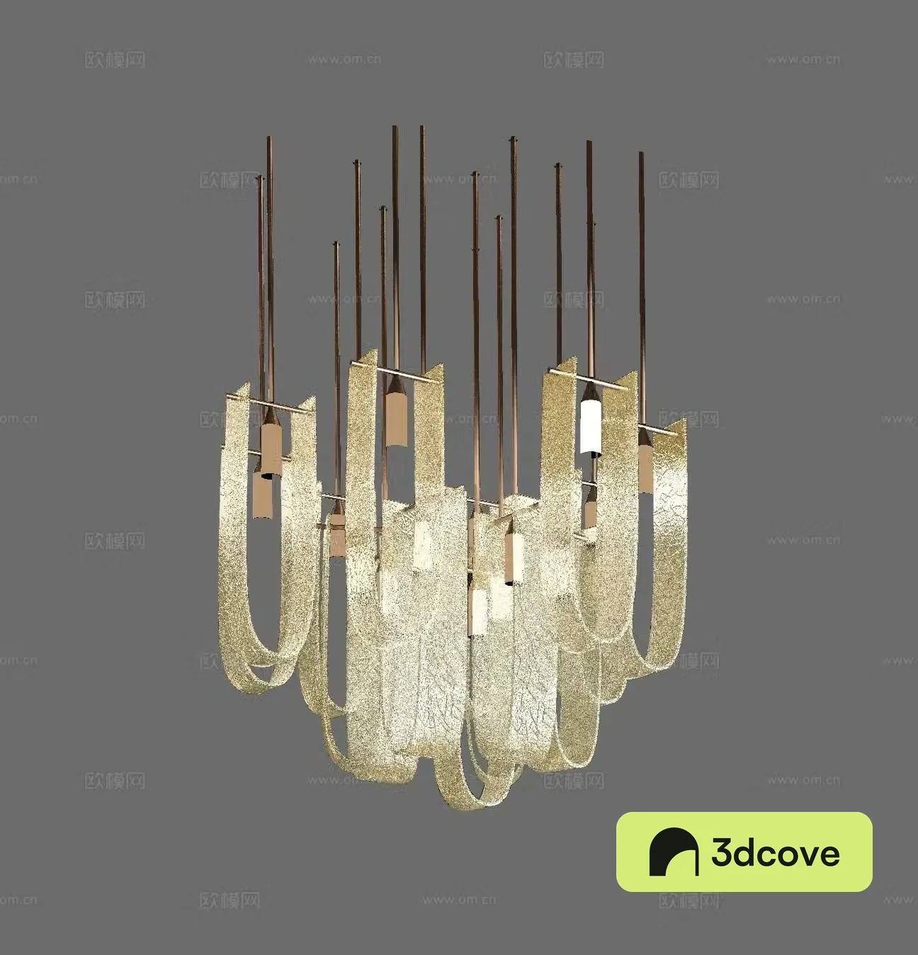 Light luxury chandelier art chandelier restaurant chandelier