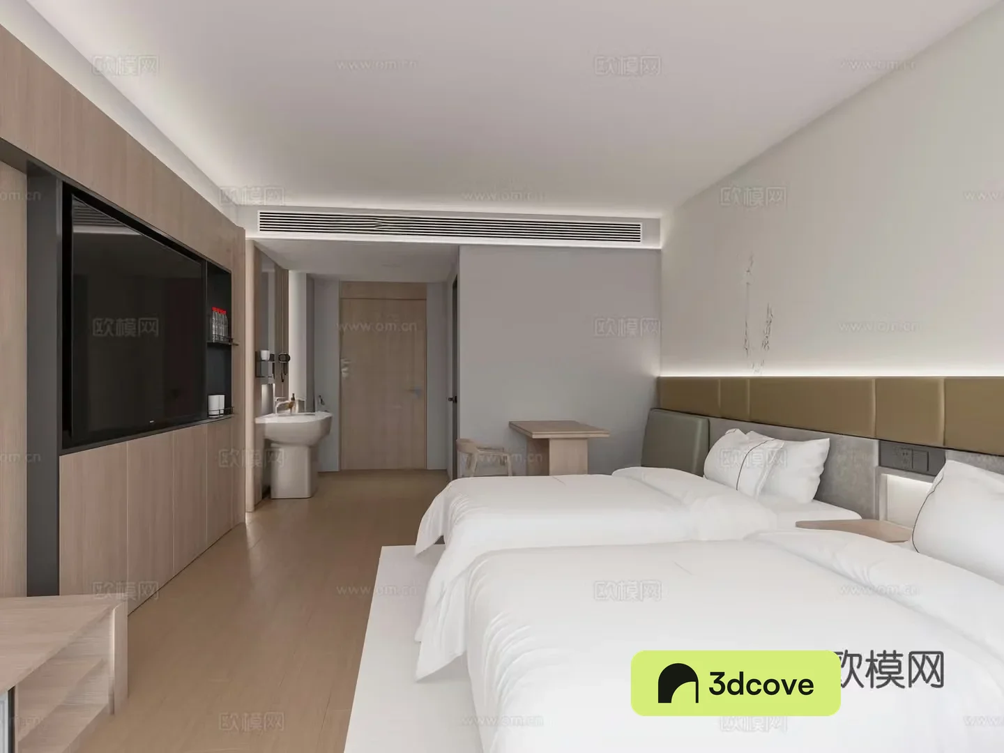 Modern Hotel House Express Hotel Double bed