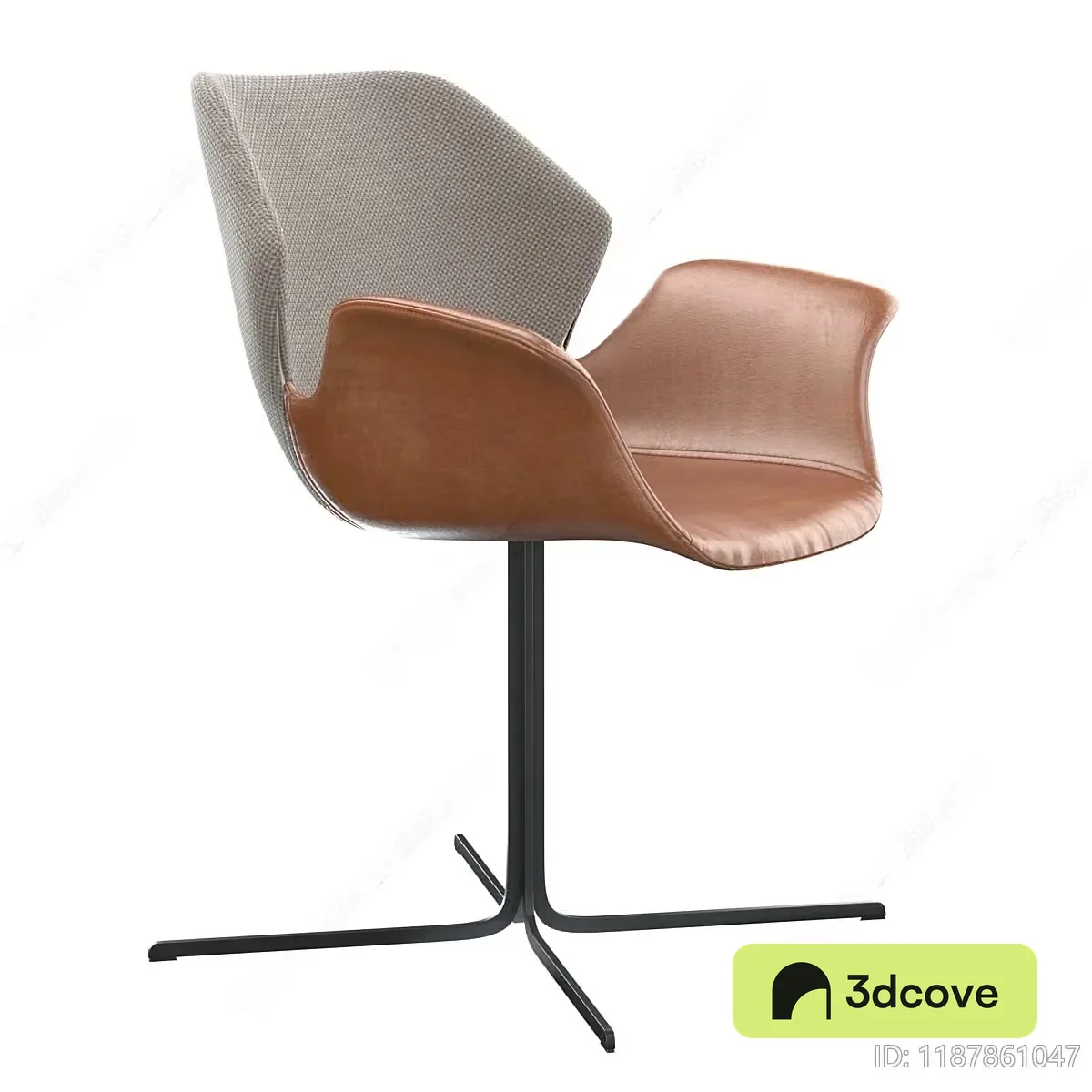 Brown And Gray Chair