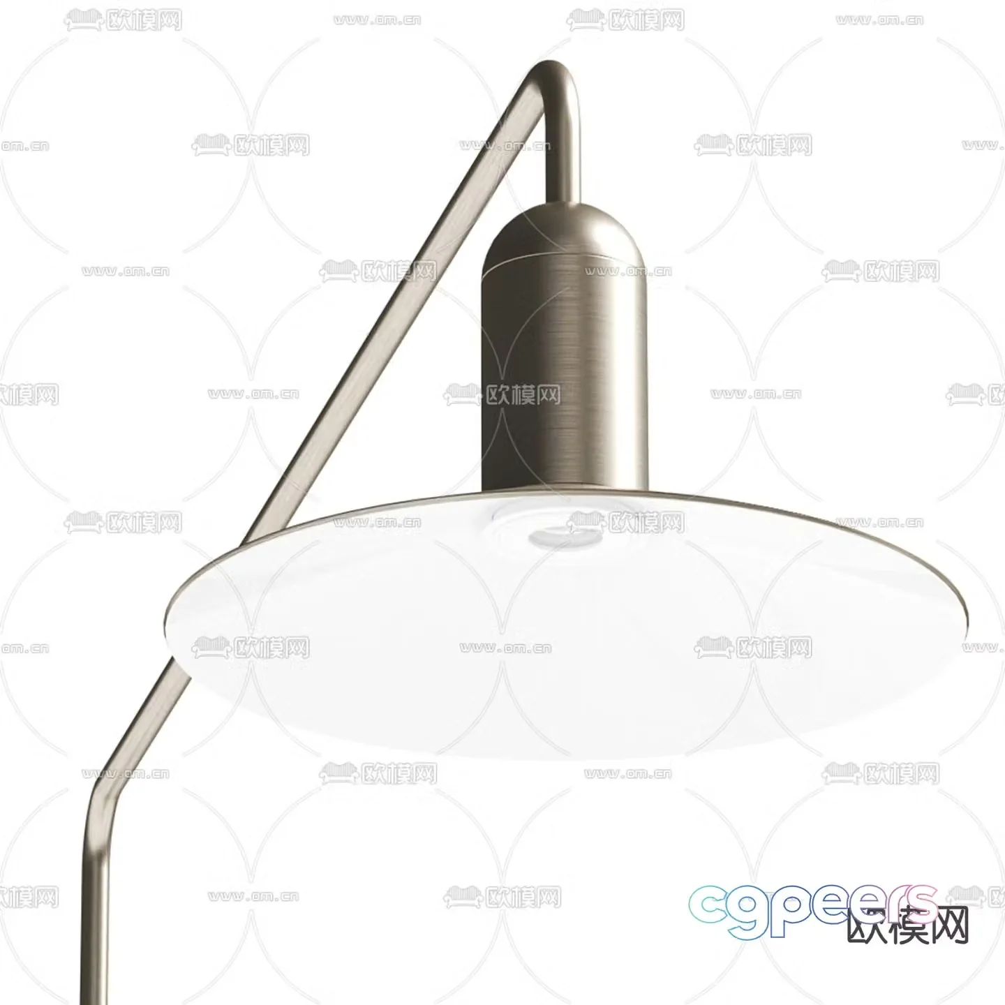 Minimalist floor lamp 3d model