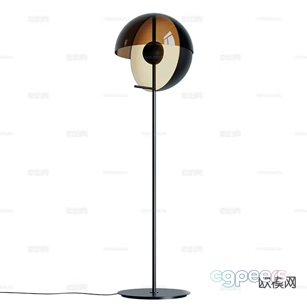 Italian lamps lighting floor lamp 3d model