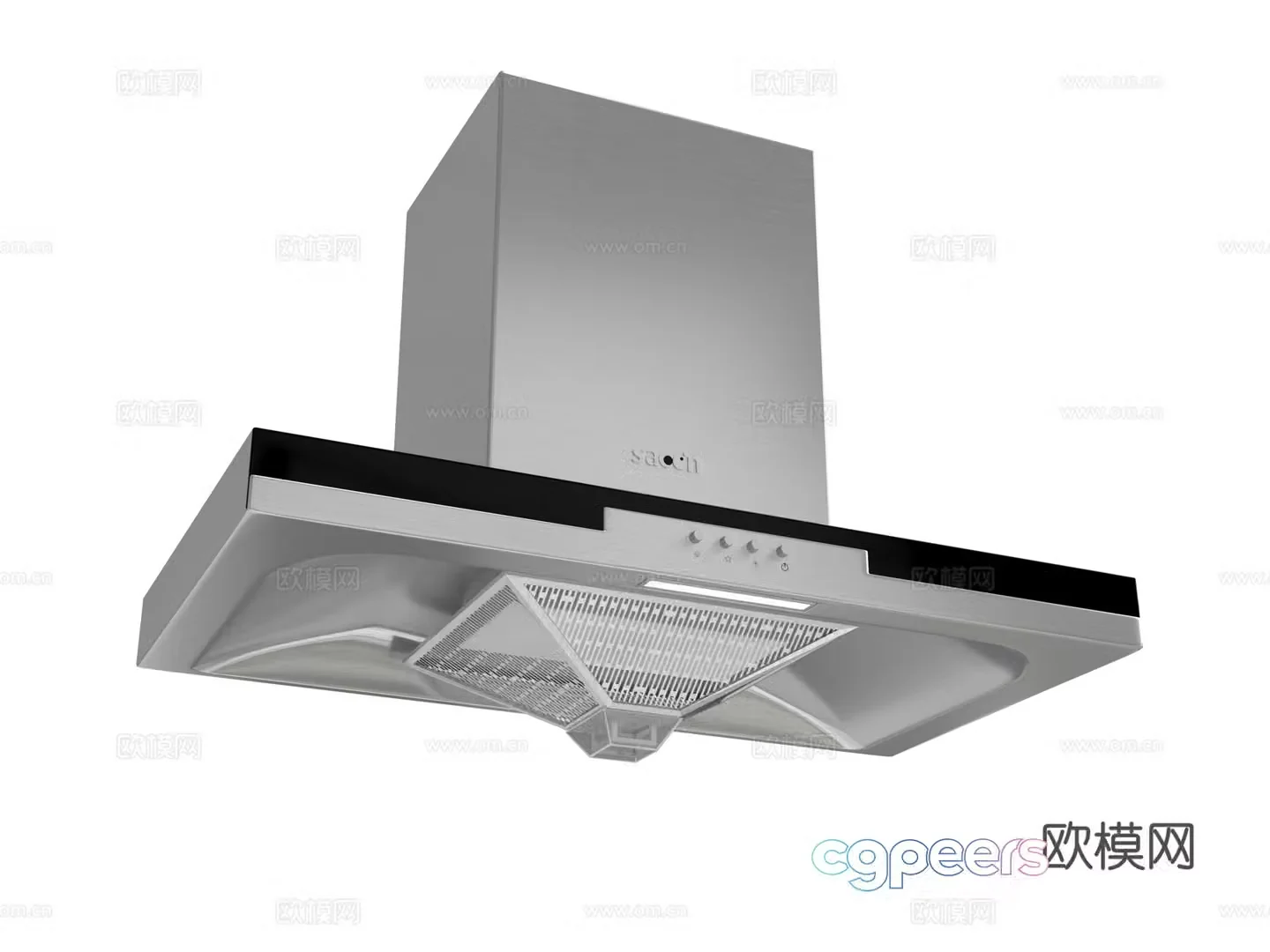 Range hood 3d model