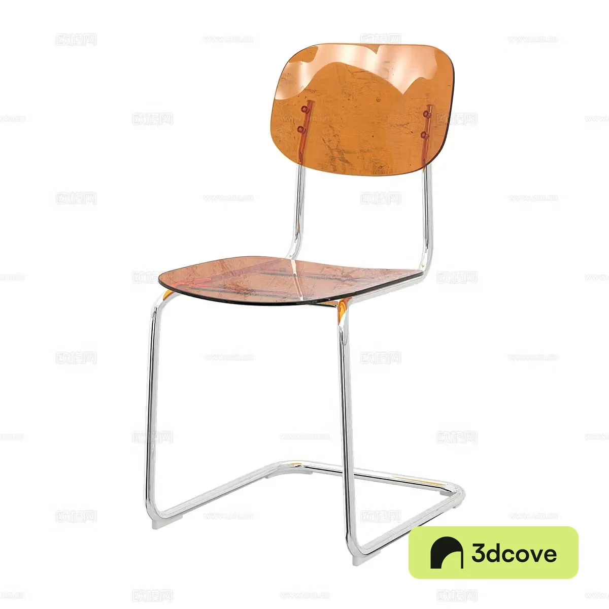 Modern simple chair acrylic chair single chair