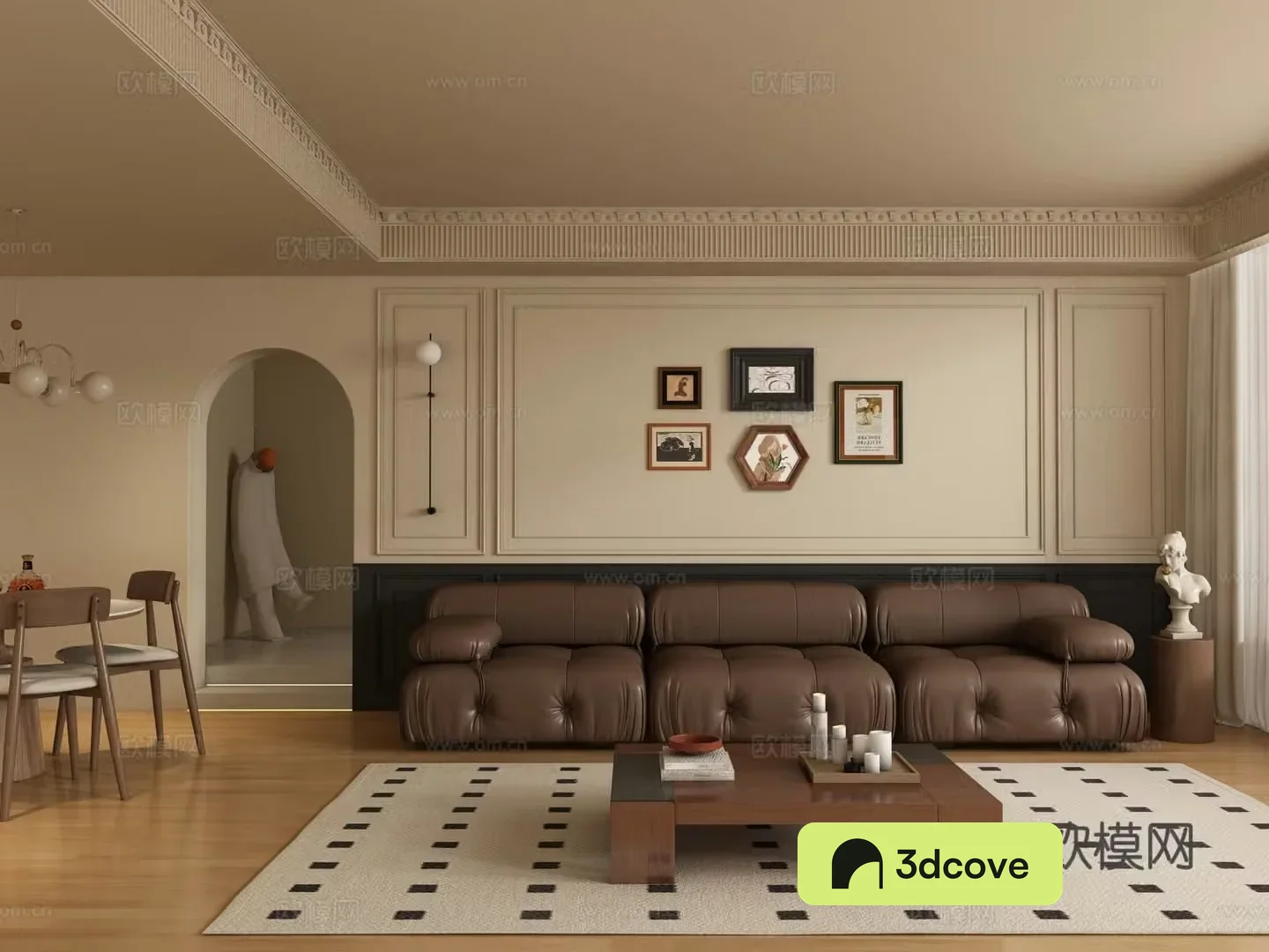 French living room