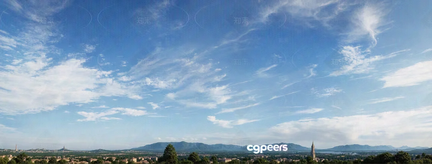 A Mountain Range 3D Model – 1772 – VRAY Render