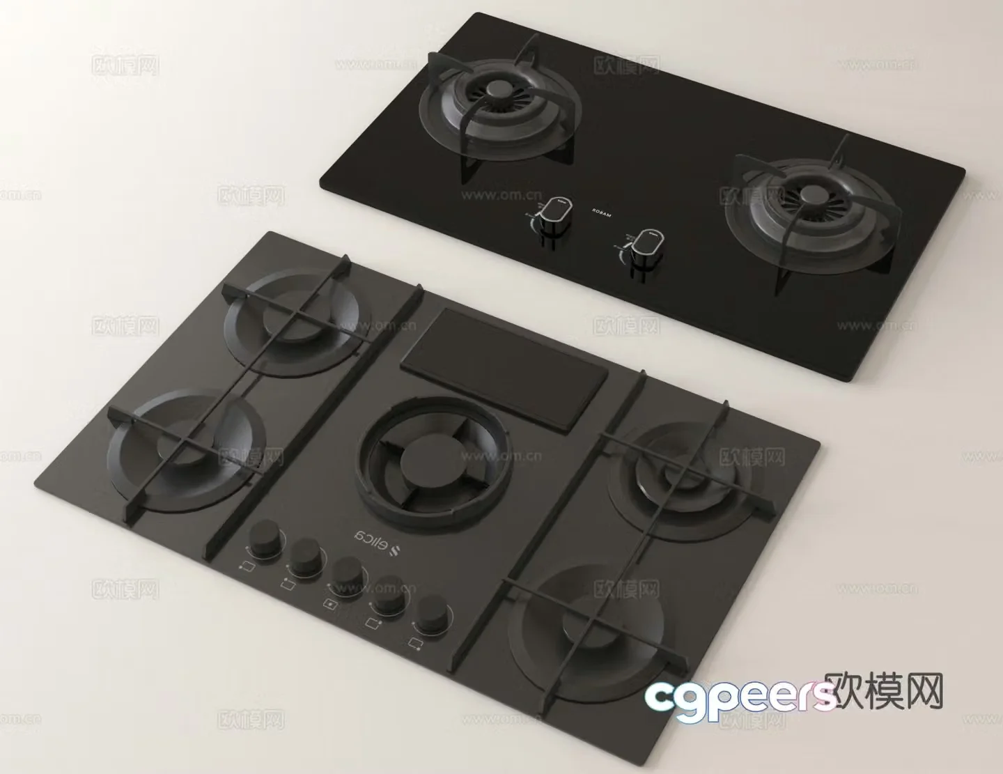 Stove Gas stove Gas stove 3D model
