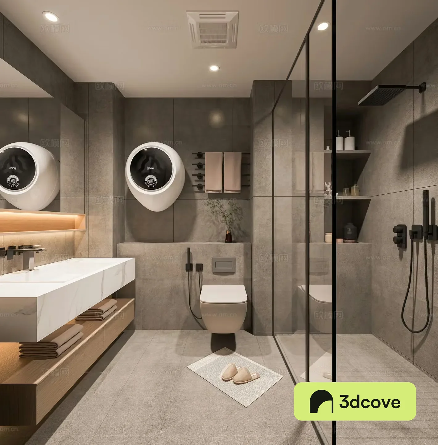 Modern bathroom