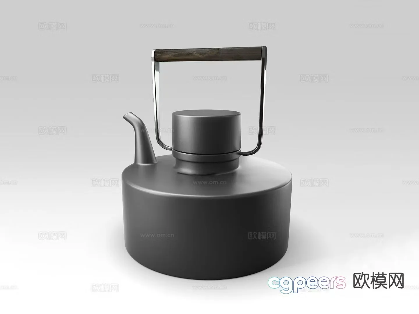 teapot kettle 3d model