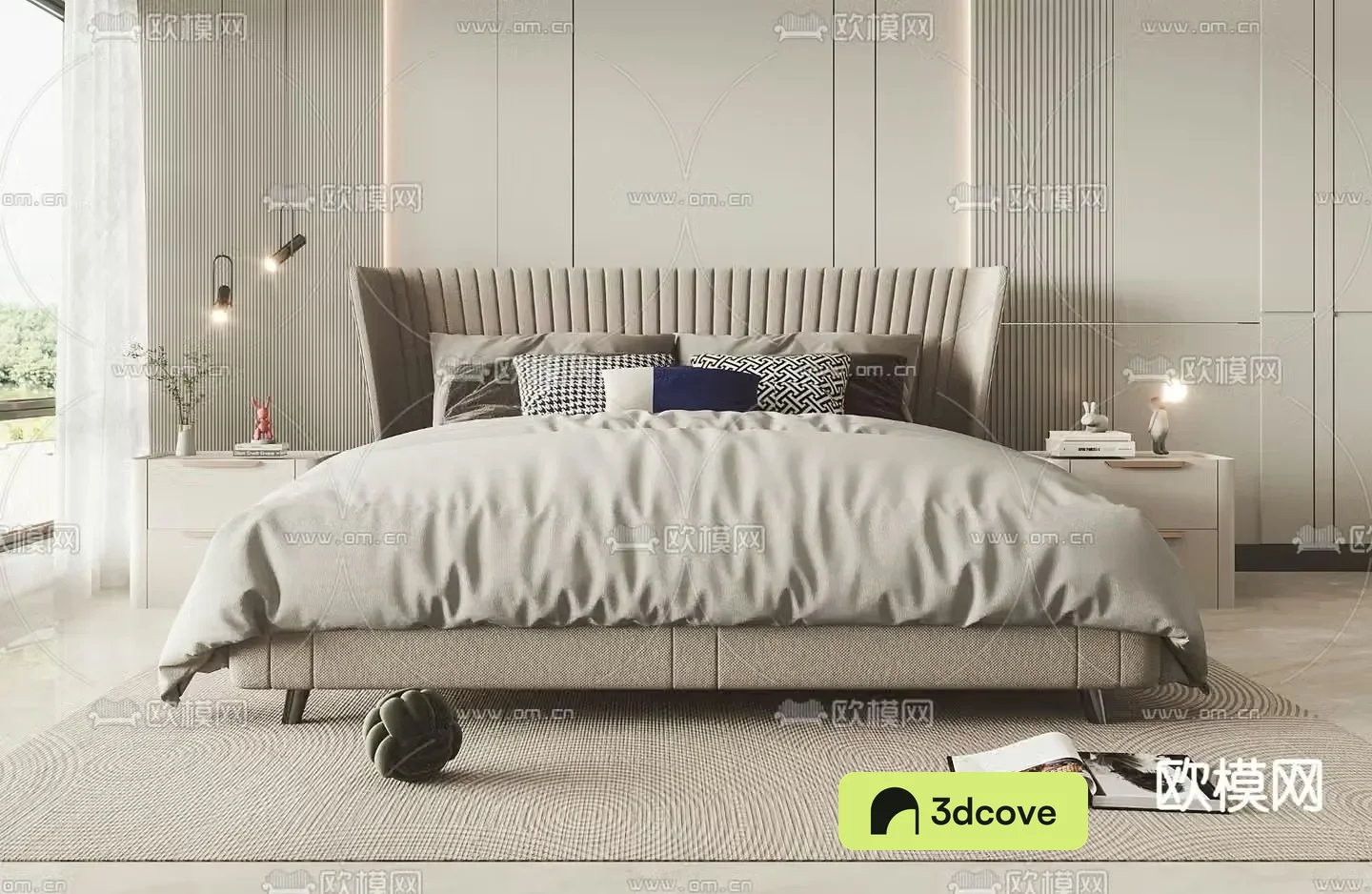 Poliform double bed