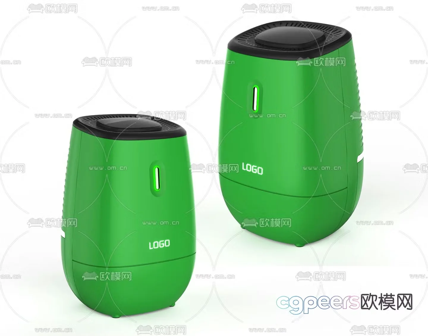 Modern dehumidifier 3d model