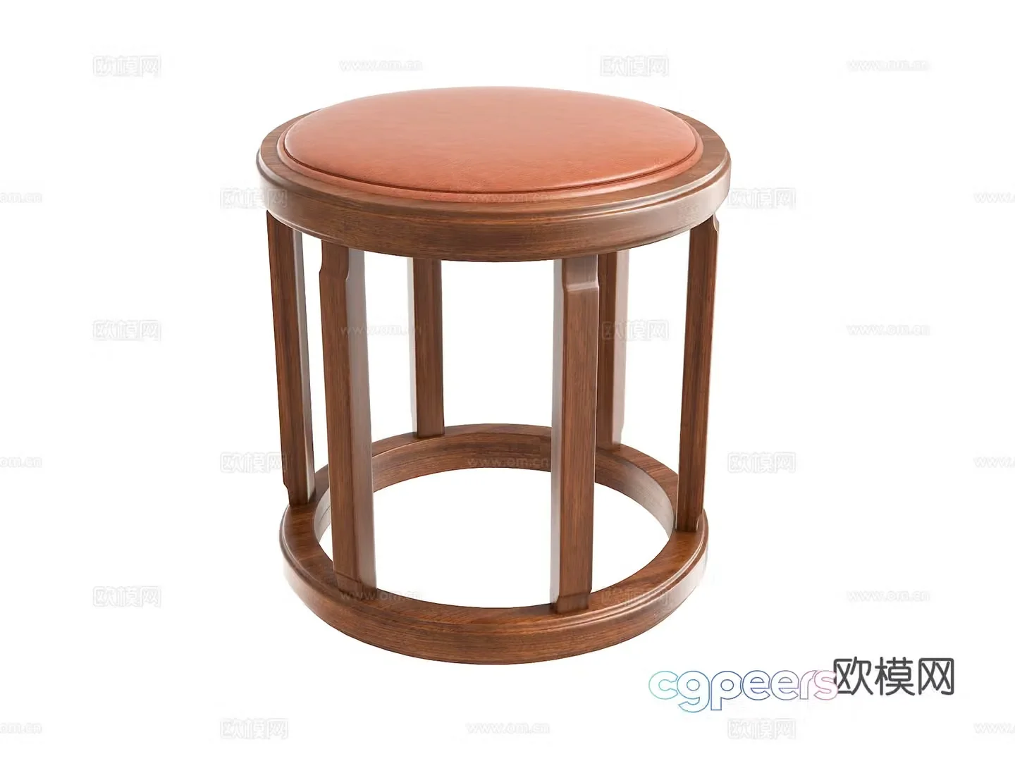 New Chinese stool 3D model
