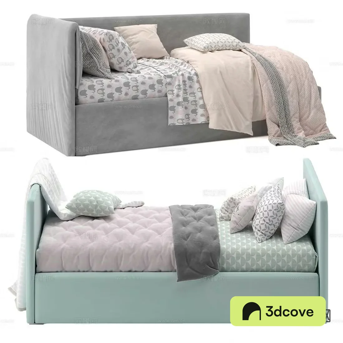 Modern sofa bed single bed